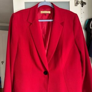 Nipon Boutique Women's Red Blazer